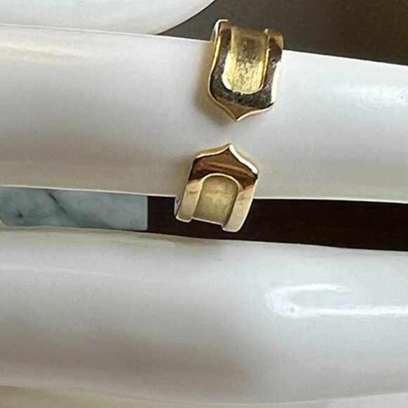 Cartier Double C Ring 18k YG Cuff Band Size US 6.5 - Picture 1 of 7